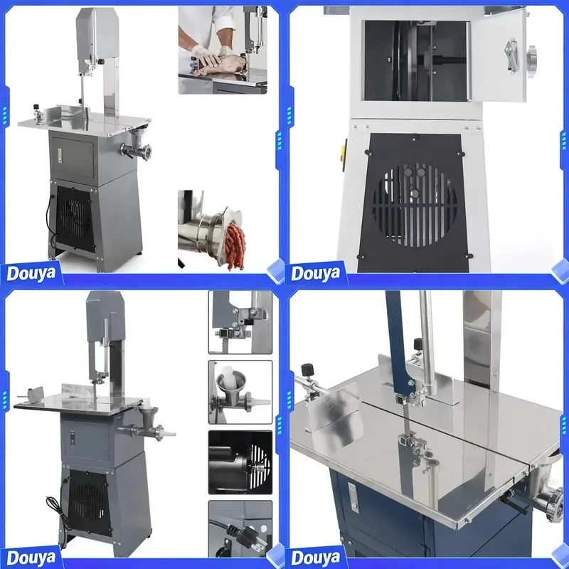 Meat Band Saw Cutting Machine - Commercial System Meat And Cutting Butcher