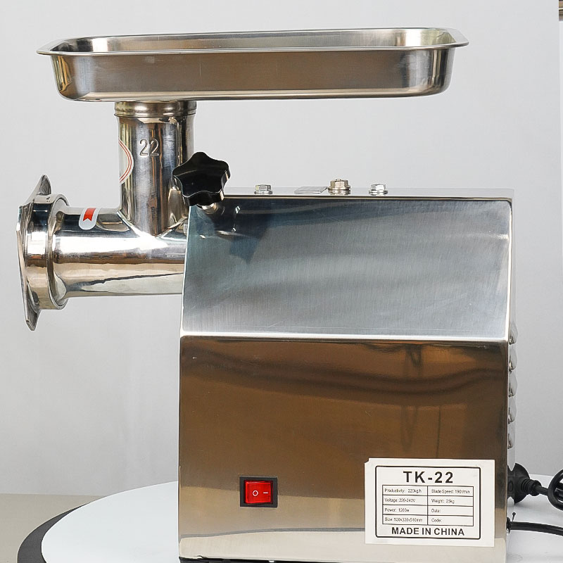 Heavy Duty Meat Grinder 22 - #22 Commercial Meat Grinder 1100W 210kg/h