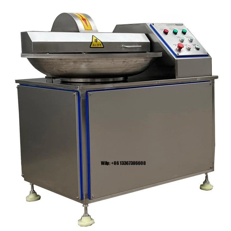 Commercial Bowl Chopper Meat - Commercial Electric Meat Processing Machinery 125L