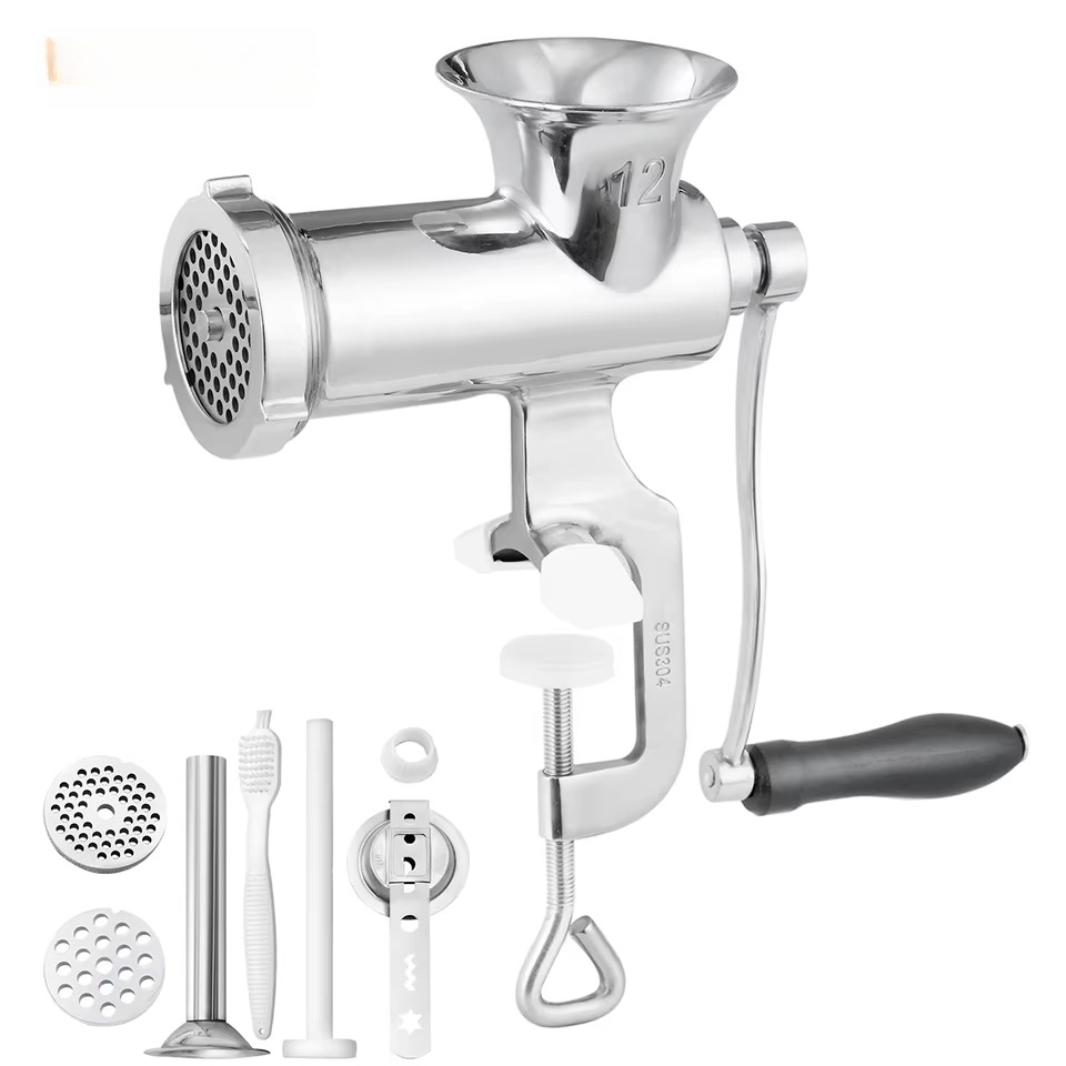 Manual Meat Grinder #5 #8 #12  - Meat Grinder Sausage Maker 32 ulasan dan harga