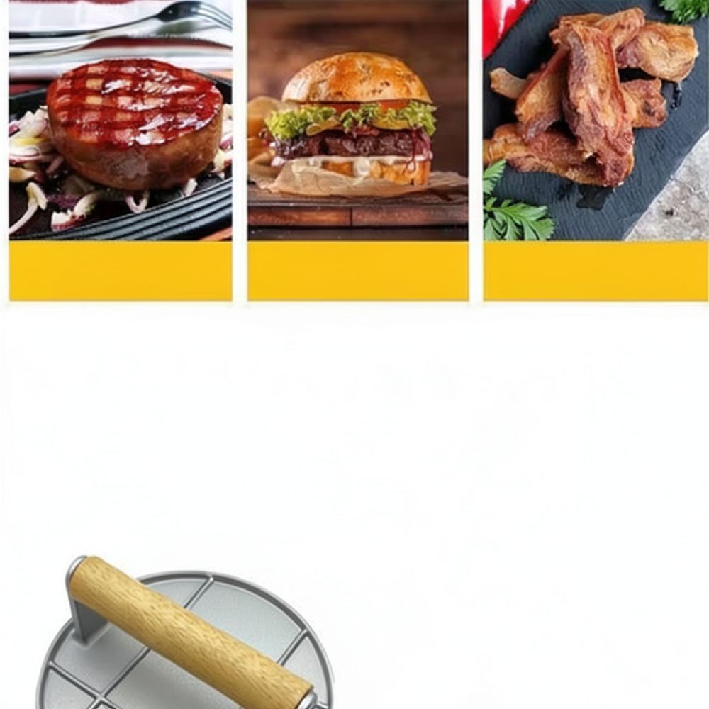 Manual Meat Press Mold Aluminu - Meat Patty Maker Press Manual ulasan dan harga