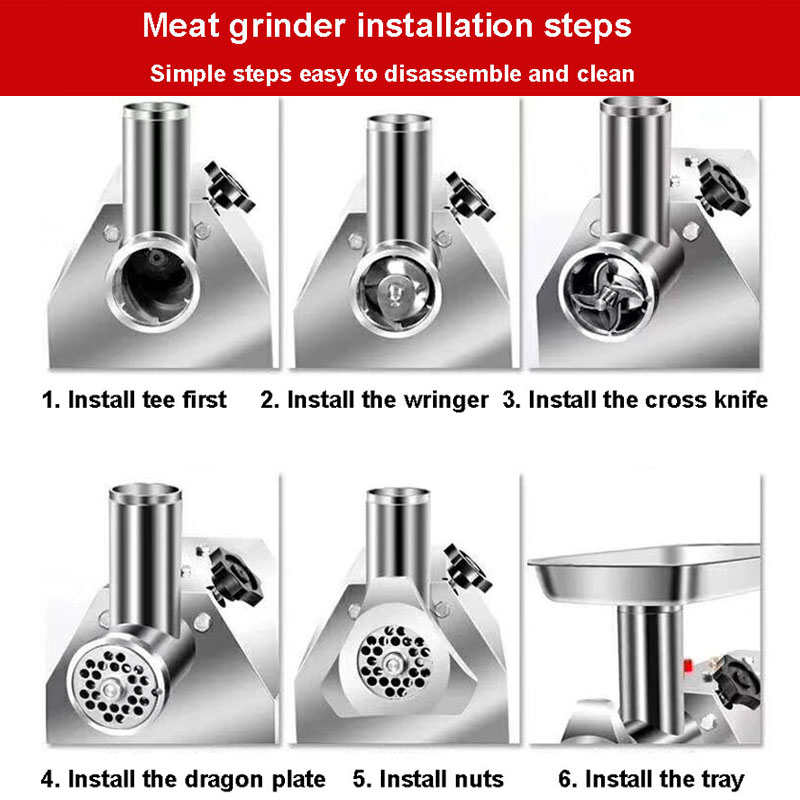 Professional Automatic Electri - Electric Meat Mincer 850W ulasan dan harga