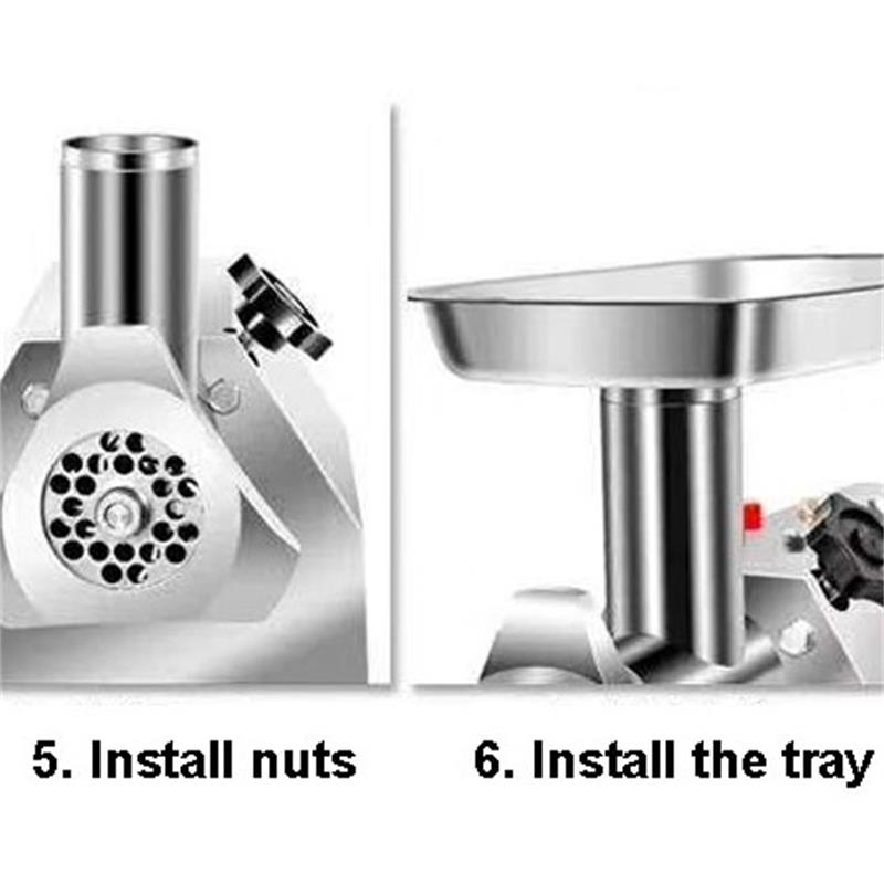 Professional Automatic Electri - Electric Meat Mincer 850W ulasan dan harga