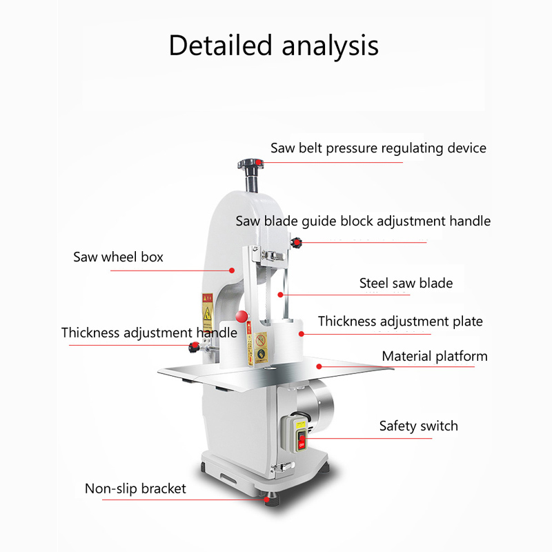 Stainless Steel Meat Band Saw  - Meat Band Saw Cutting Machine ulasan dan harga
