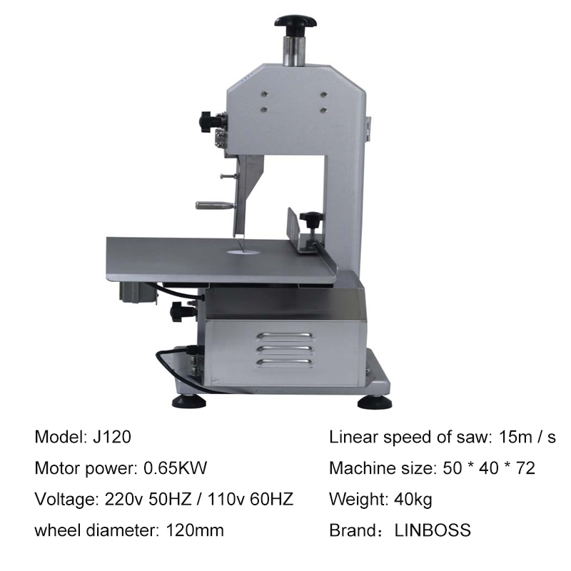 Electric Meat and Bone Cutting - Meat Band Saw Cutting Machine ulasan dan harga
