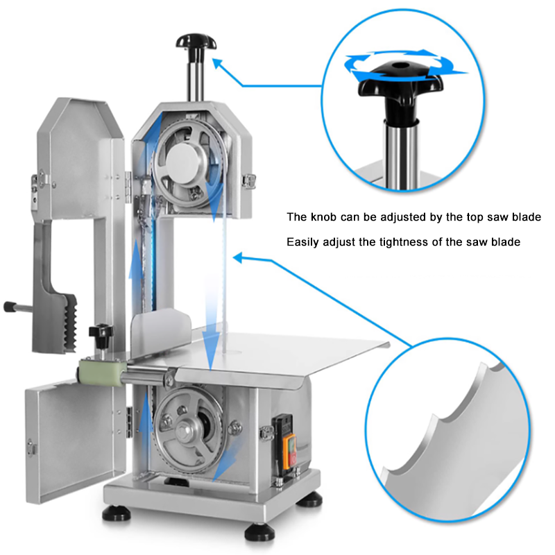 Electric Meat and Bone Cutting - Meat Band Saw Cutting Machine ulasan dan harga