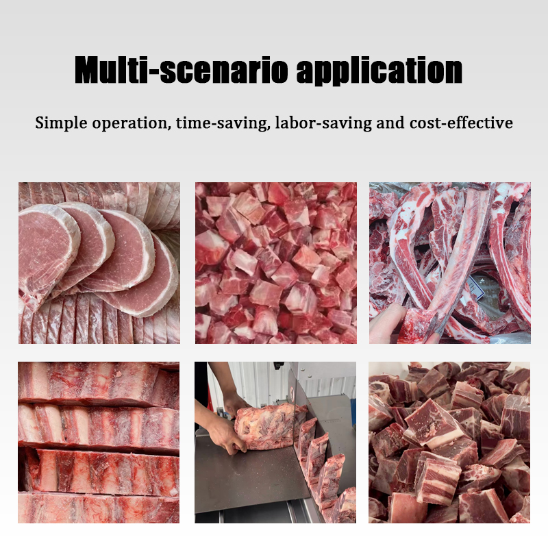 Automatic Commercial Meat Cutt - Meat Band Saw Cutting Machine ulasan dan harga