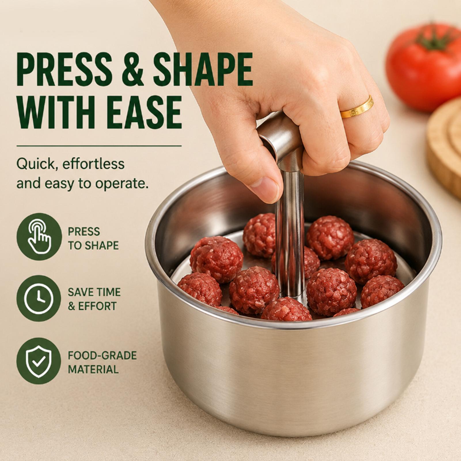 Meatball Maker Tool For Pork B - Meat Patty Maker Press Manual ulasan dan harga