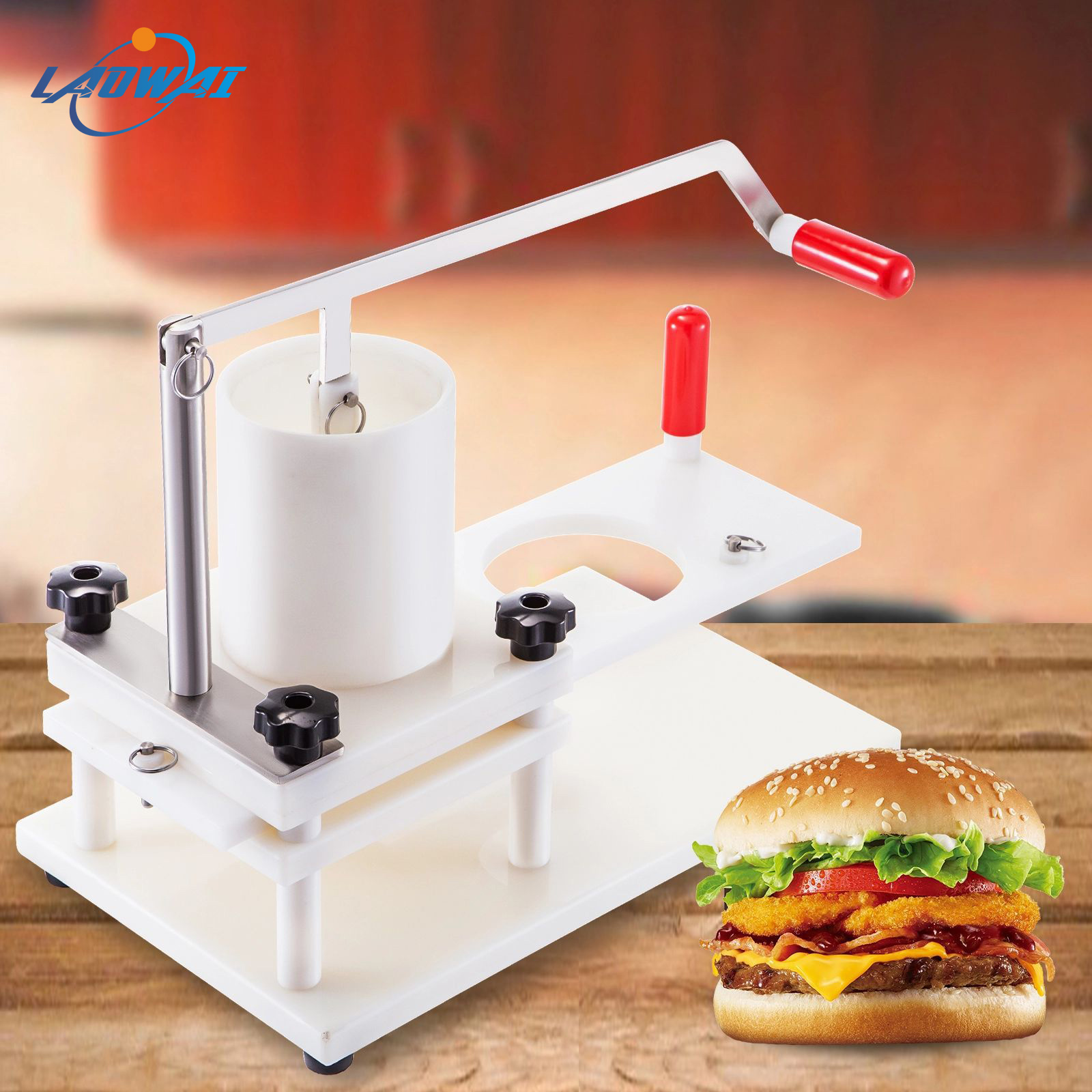 Breakfast Maker Sandwich Hambu - Meat Patty Maker Press Manual ulasan dan harga