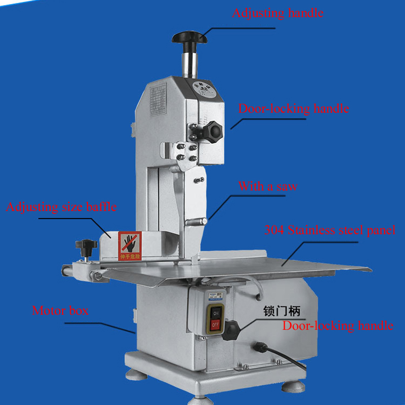 110V 220V Bone Sawing Machine  - Meat Band Saw Cutting Machine ulasan dan harga